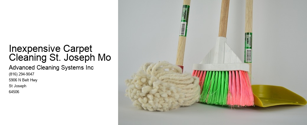 Inexpensive Carpet Cleaning St. Joseph Mo